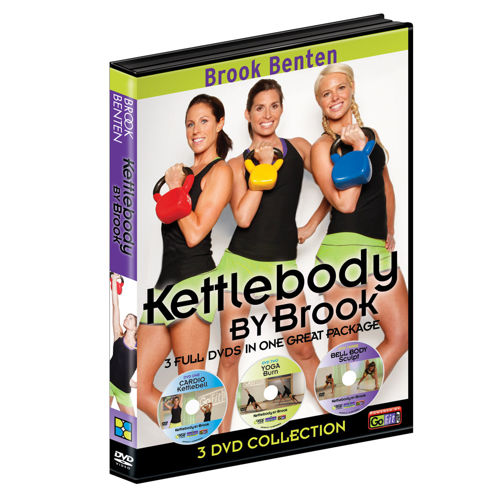 Kettlebody By Brook Benten Workout DVD (Set of 3) – GoFit.net
