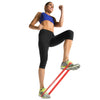 Single knee raise w/ Power Loop on feet