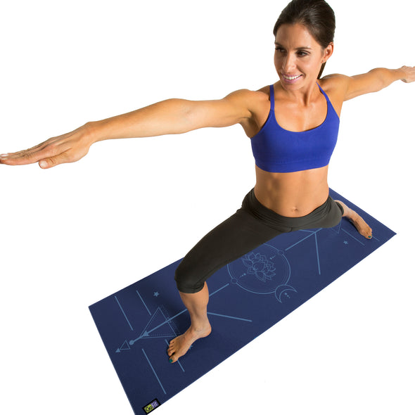 Beginners Yoga Starter Kit (Yoga Mat, Yoga Block, Yoga Strap) 3 Piece Set.