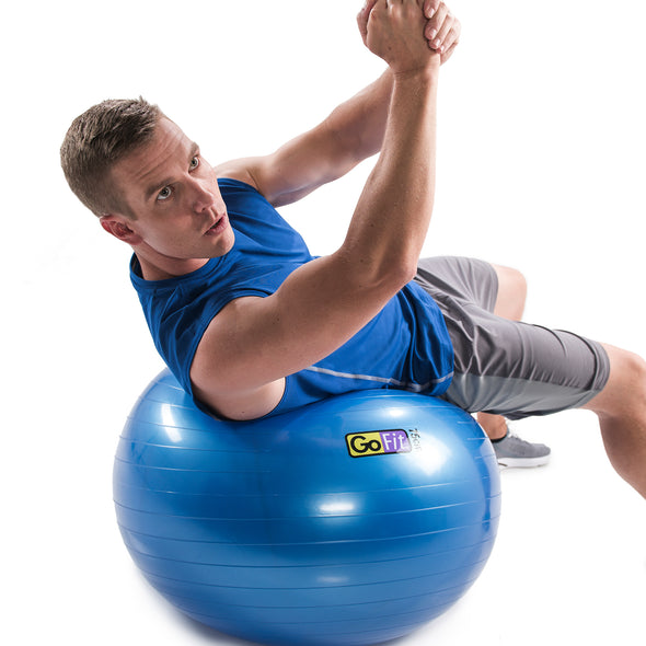 Male on 75cm Stability Ball