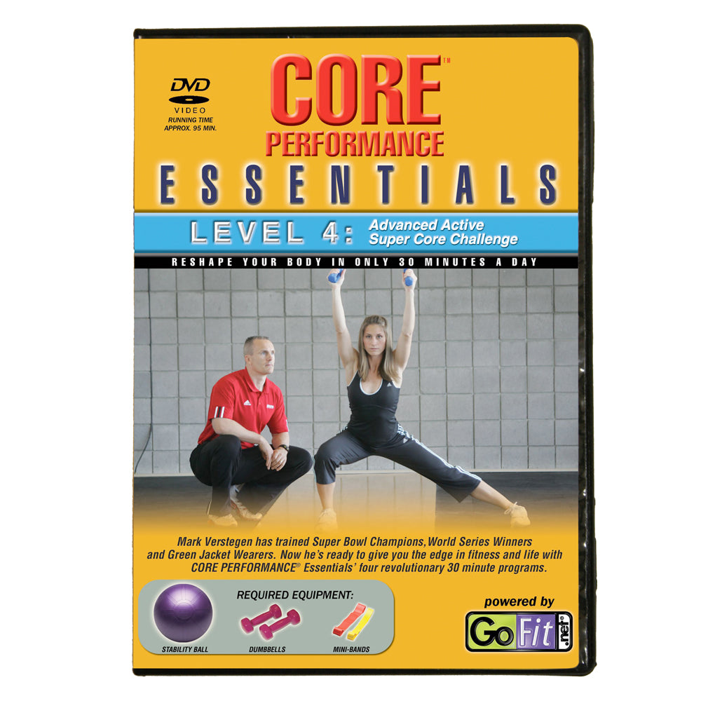 Core Performance Essentials Workout DVD – GoFit.net