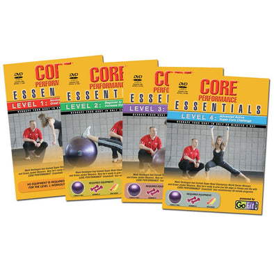 All 4 Levels Core Performance Essentials Workout DVDs