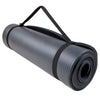 Fitness Mat rolled up with carry strap