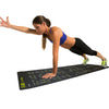 Female performing High Plank w/ Arm Lift on Guide Mat