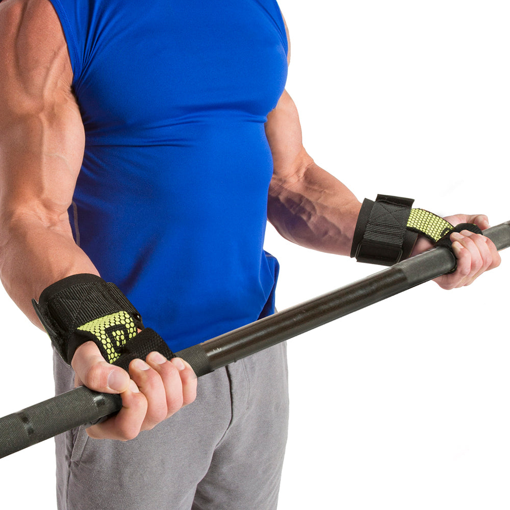 GoFit Cotton Support Wrist Straps - Weight Lifting 