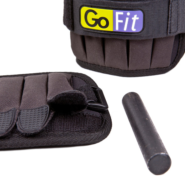 Padded Pro Ankle Weights removable weight bars