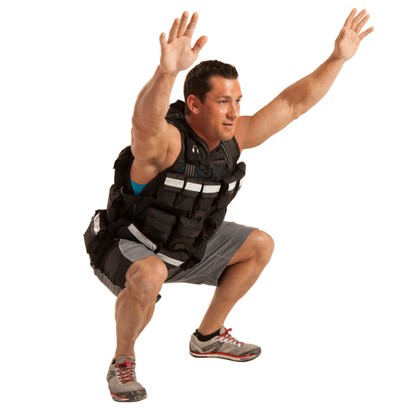 Male wearing Pro Weighted Vest