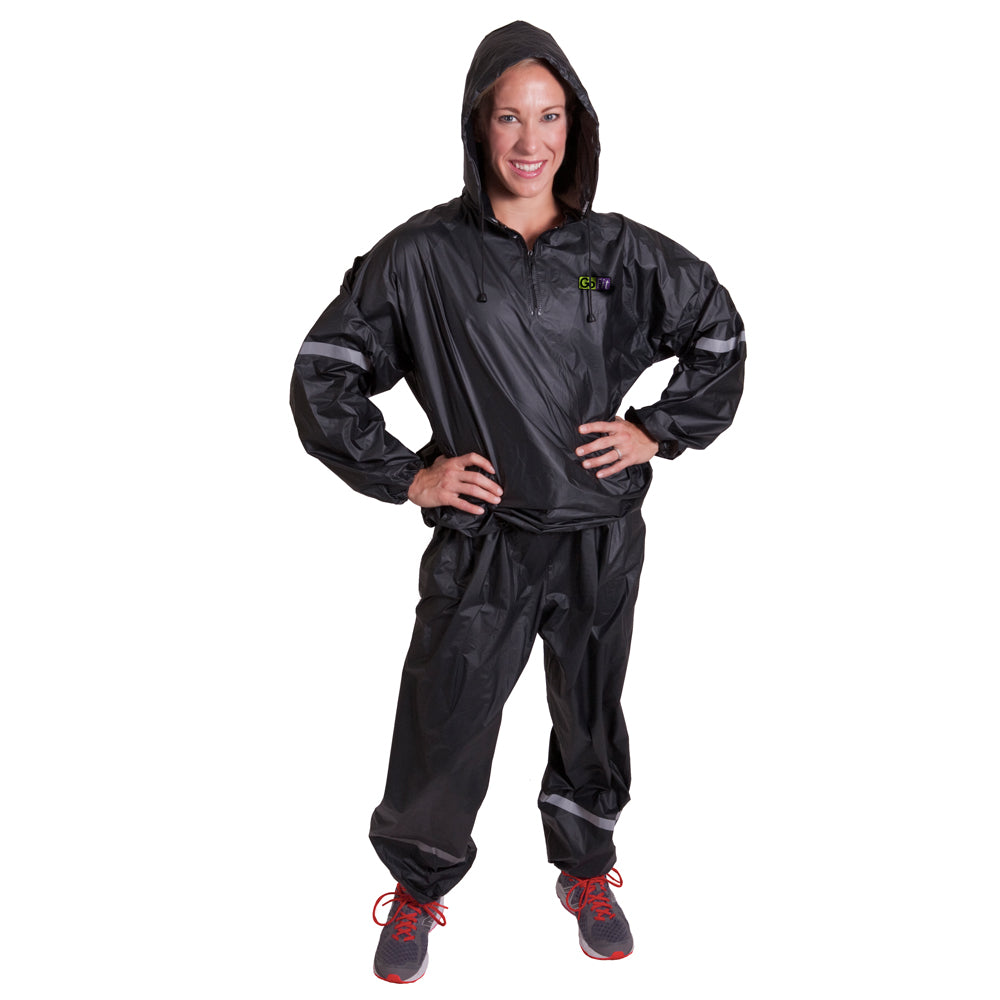 AQF Sauna Sweat Suit Hooded - Unisex Design