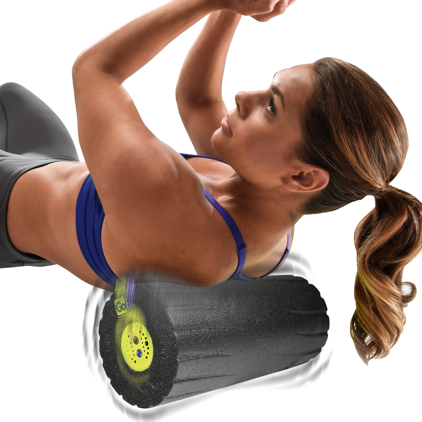 Vibrating Massage Roller GoFit.net Vibrating Massage Roller GoFit.net