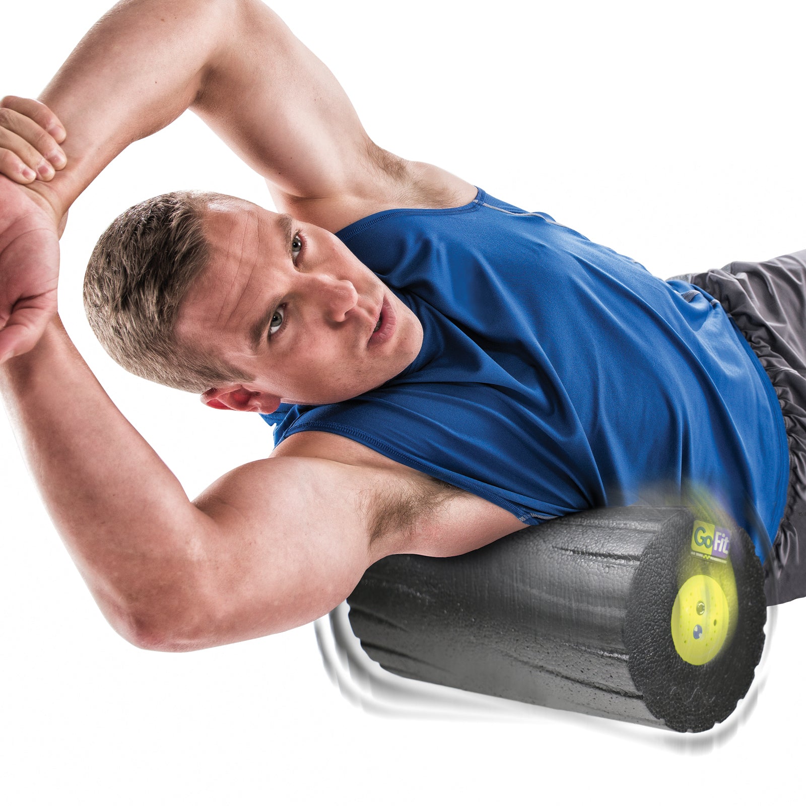 Vibrating Massage Roller GoFit.net Vibrating Massage Roller GoFit.net